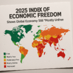 20250929_1522_Global Economic Freedom Status_simple_compose_01k6ae45brftdvrvcyjg7he7mk