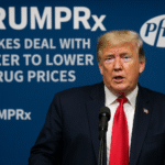 20251002_1210_TrumpRx Drug Price Deal_simple_compose_01k6ht9mt3f4ht7qh5hfzp32ax