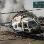 20251007_1158_Helicopter Crash on Highway_simple_compose_01k6ynmvdyeq2bpcnvsz7khc5m