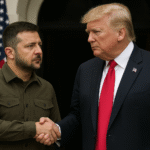 20251017_1604_Zelensky-Trump Meeting_simple_compose_01k7rvmscbf31v3r23xdhn9wk3
