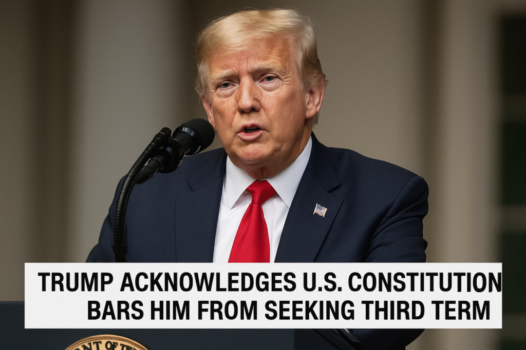 President Donald Trump speaks to reporters aboard Air Force One en route to South Korea on October 29, 2025.