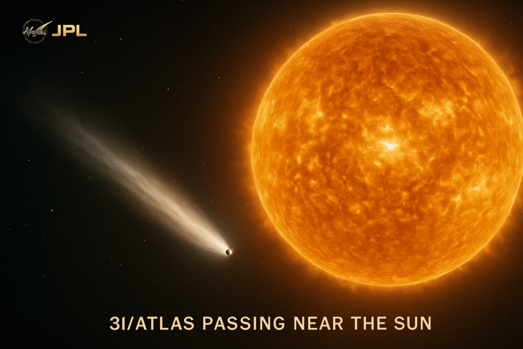 3I/ATLAS passing near the Sun