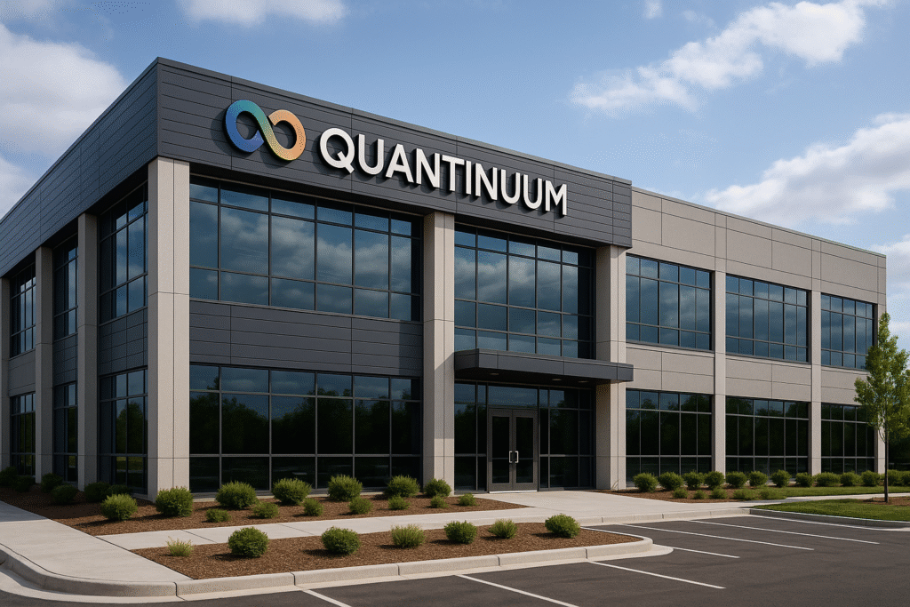Exterior view of Quantinuum headquarters building.