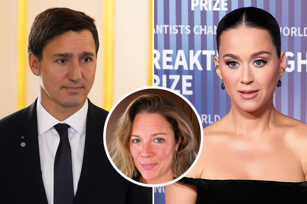 Sophie Grégoire, Justin Trudeau, Katy Perry