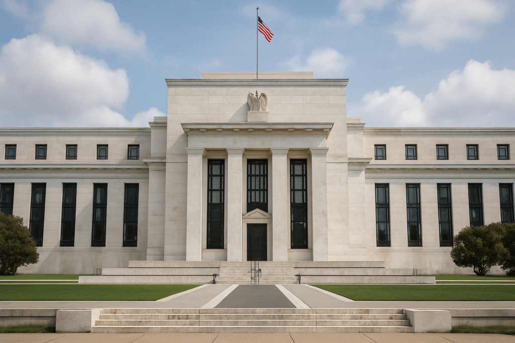 The U.S. Federal Reserve building in Washington, D.C.