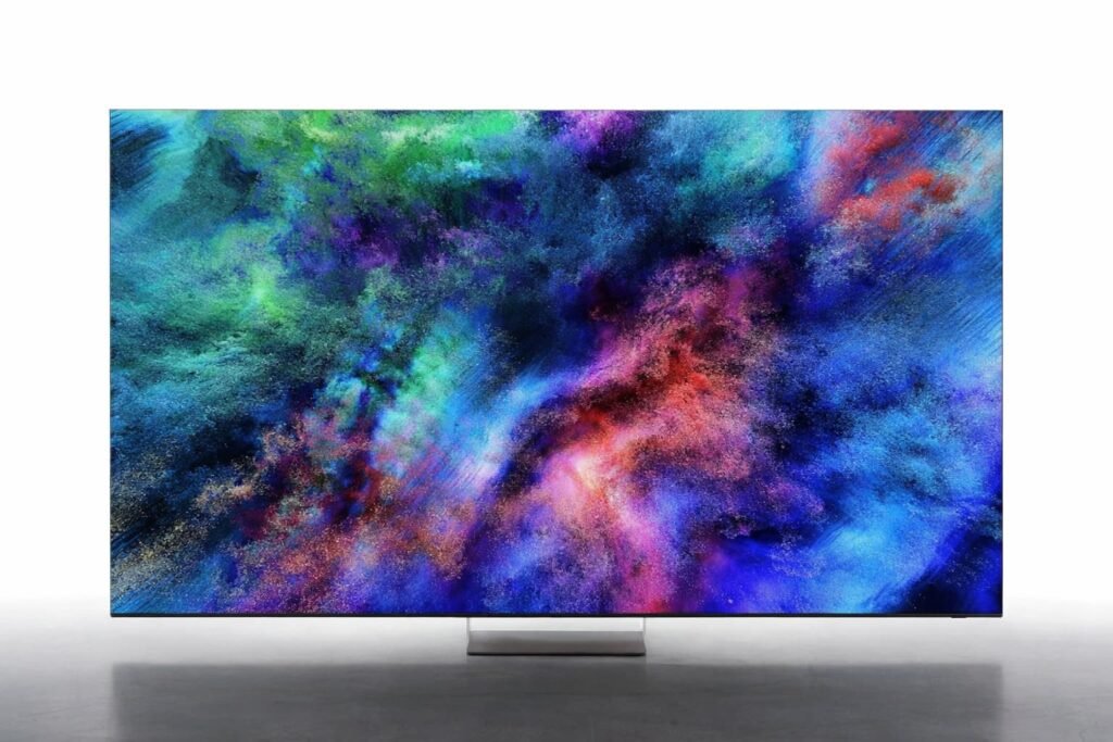 amsung Micro RGB TV showcasing