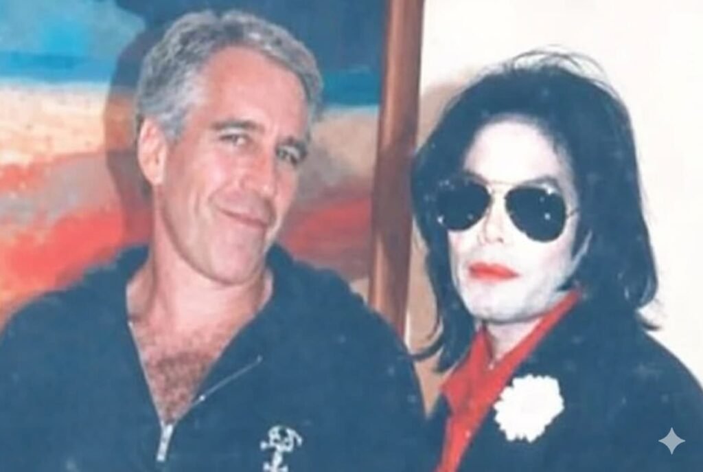 Michael Jackson, appearing in group images epstein files