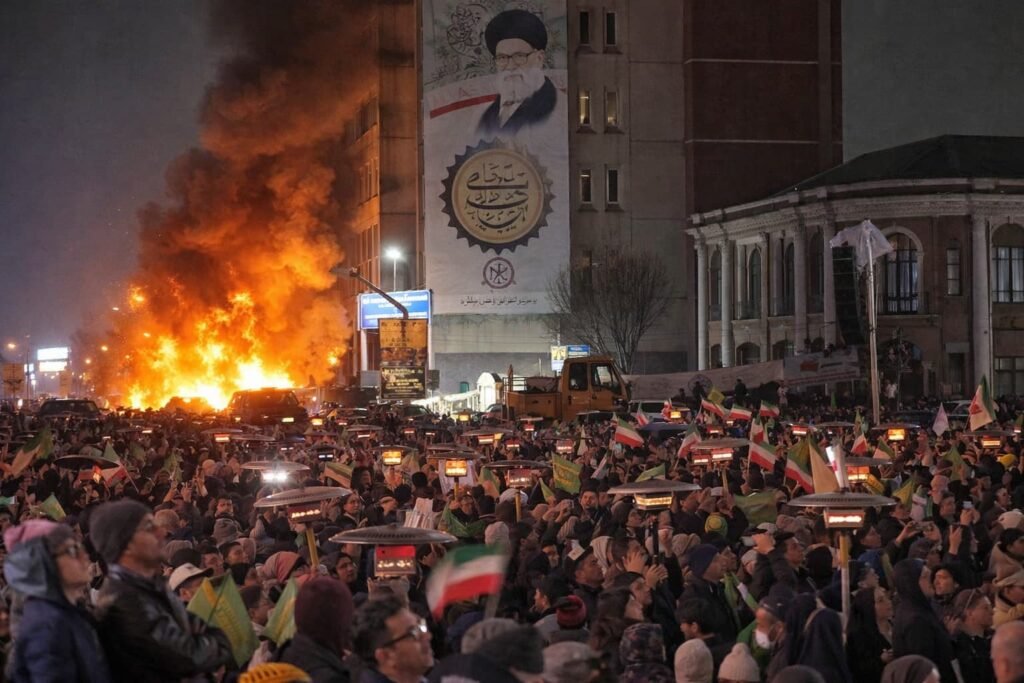 protest in iran