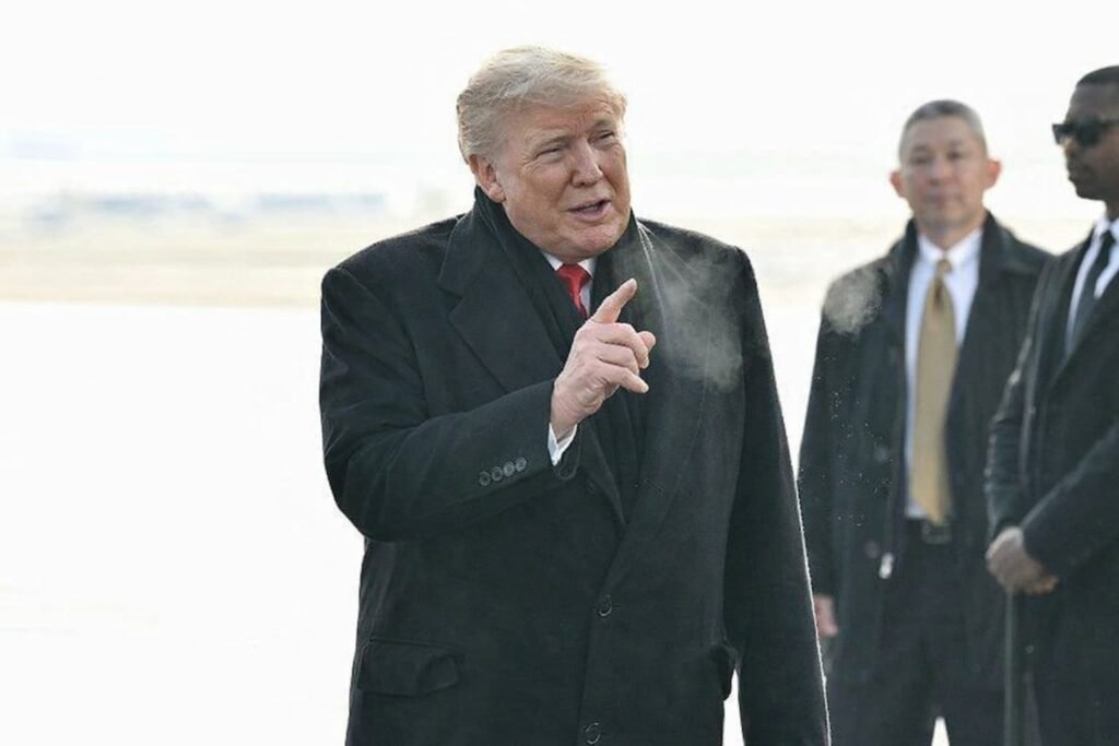 Donald Trump in switzerland