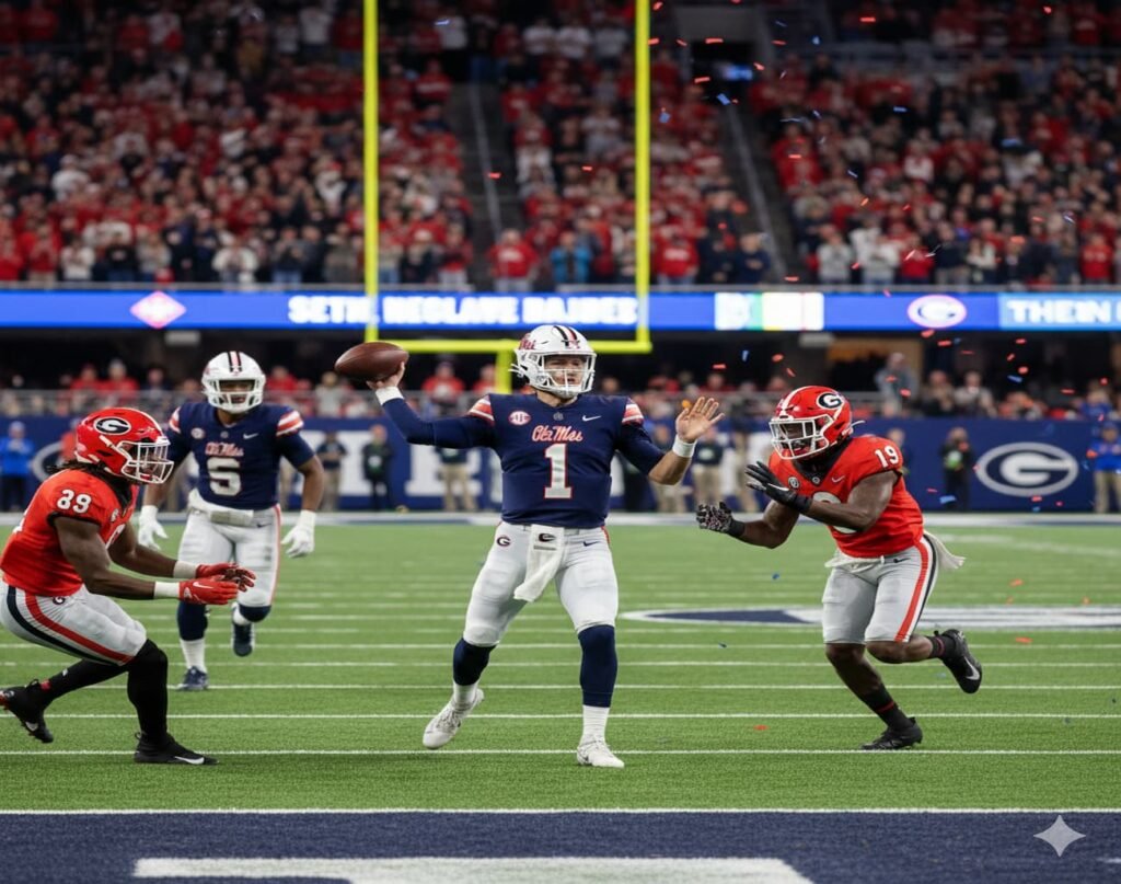Ole Miss vs Georgia.