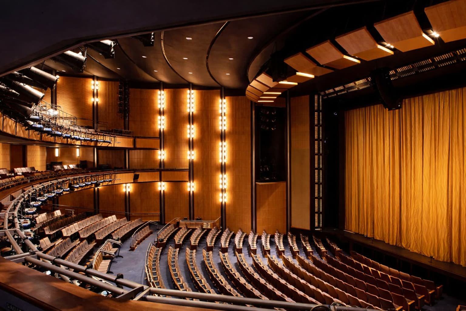Signage displaying the new Trump–Kennedy Center name outside the performing arts complex.