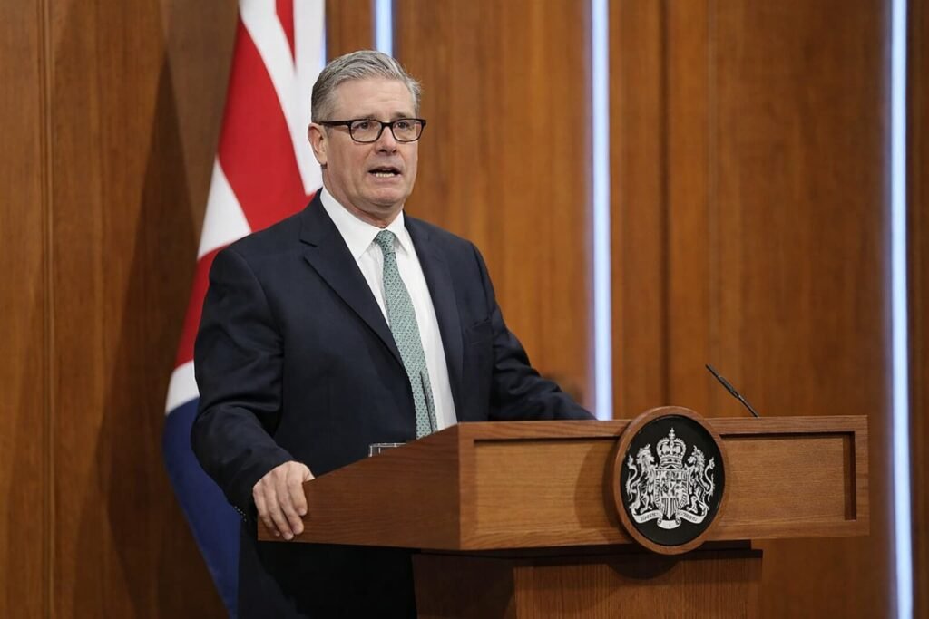 British Prime Minister Keir Starmer