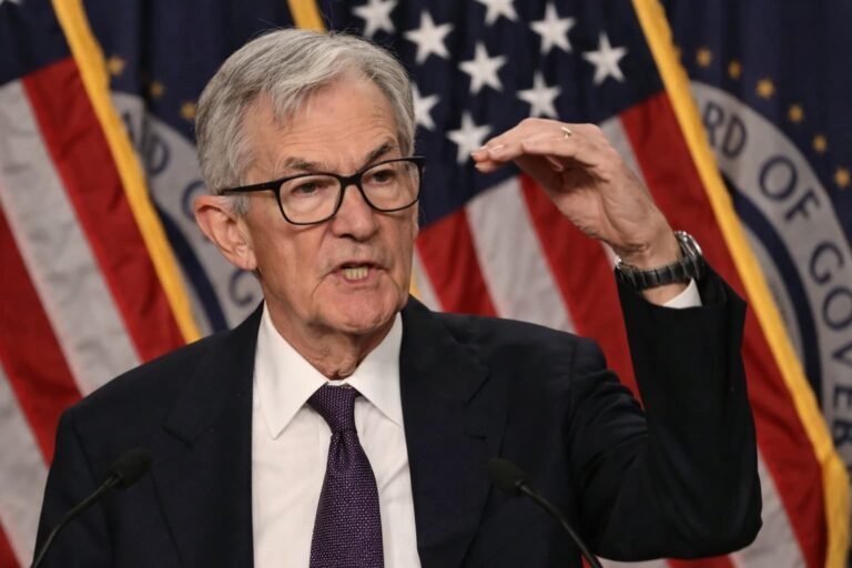 Federal Reserve Chair Jerome Powell speaking at the March 18 2026 FOMC