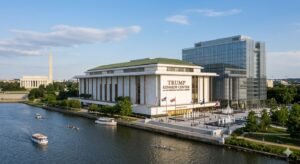 The Trump Kennedy Center building in Washington D.C.