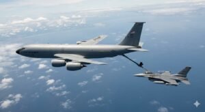 U.S. Air Force KC-135 Stratotanker refueling aircraft similar to the one that crashed in western Iraq during Operation Epic Fury in March 2026