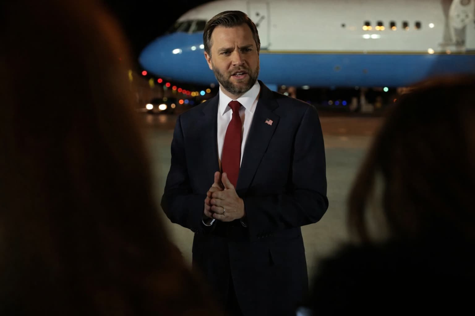 Vice President JD Vance arriving in Islamabad Pakistan on April 10 2026 to lead first direct US Iran peace talks since war began February 28