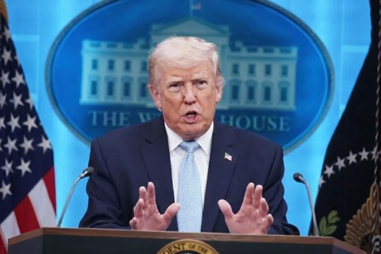 President Trump announcing Israel Lebanon ceasefire deal at White House on April 17 2026 ending weeks of bombardment