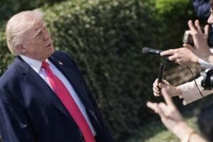 Trump speaking at rally saying Iran peace deal will happen the nice way or hard way before April 21 ceasefire expiry