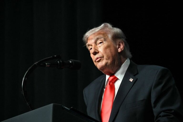 President Trump speaking at West Palm Beach event Friday night saying US may be better off without Iran deal before walking back statement Saturday morning May 2026