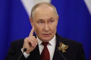 Russian President Vladimir Putin speaking to reporters Saturday saying he believes the war in Ukraine is coming to an end as Trump-brokered 72-hour ceasefire takes effect May 10 2026
