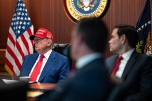 White House Situation Room exterior representing Trump's two-hour Friday meeting with national security team to make final determination on Iran deal May 29 2026