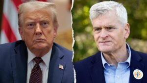 Donald Trump's Truth Social post declaring Bill Cassidy's political career "OVER" after Louisiana primary results May 2026