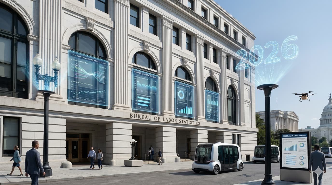 Bureau of Labor Statistics building representing May 2026 Consumer Price Index report releasing Wednesday June 10 at 8:30 a.m. ET as key inflation data before Federal Reserve June 16-17 FOMC meeting
