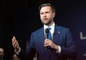 US Vice President JD Vance arriving at Burgenstock resort near Lake Lucerne Switzerland for direct talks with Iranian officials on nuclear deal June 22 2026