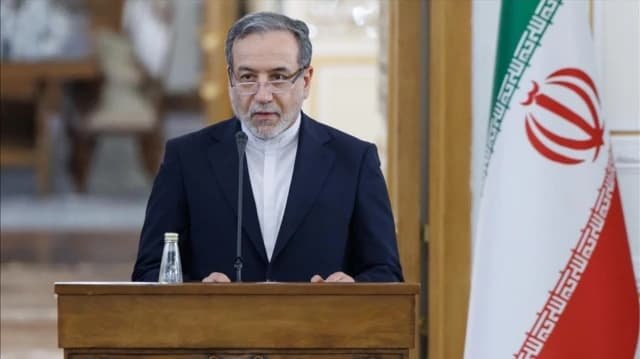 Iranian Foreign Minister Abbas Araghchi posting ceasefire statement on social media Monday declaring Israel's Lebanon offensive a violation across all fronts as Iran suspends US peace talks June 2 2026