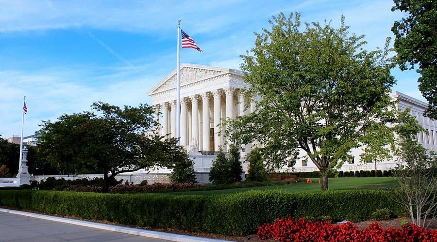 United States Supreme Court building in Washington DC representing June 25 2026 ruling stripping Temporary Protected Status protections from 1.3 million immigrants across 17 countries